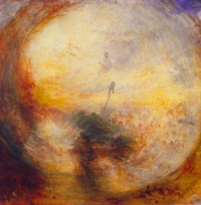 Luce e colore (Teoria di Goethe) – La mattina dopo il diluvio – Mosè scrive il libro della Genesi da Joseph Mallord William Turner